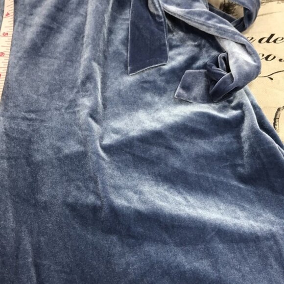 Inc Velvet Wide-Leg Paperbag Pants - Picture 6 of 7